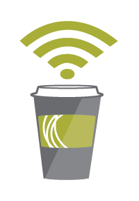 Coffee cup with beanfield logo