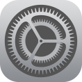Apple settings icon