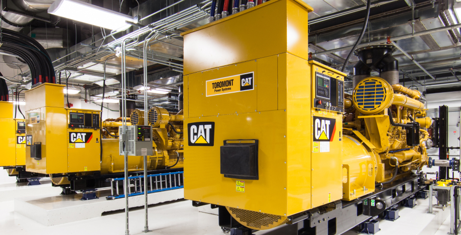 Yellow Back Up Power Generators